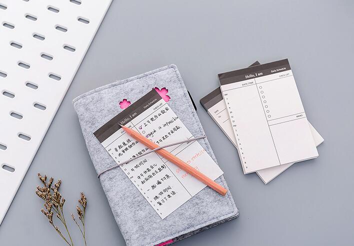 Japanese and Korean Business Daily Planner Notepad Tearable Notepad Office Desktop Schedule Book Memo Wholesale Japanese and Korean Business Daily Planner Notepad Tearable Notepad Office Desktop Schedule Book Memo Wholesale