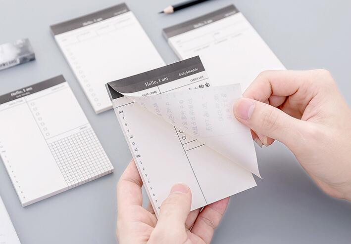 Japanese and Korean Business Daily Planner Notepad Tearable Notepad Office Desktop Schedule Book Memo Wholesale Japanese and Korean Business Daily Planner Notepad Tearable Notepad Office Desktop Schedule Book Memo Wholesale
