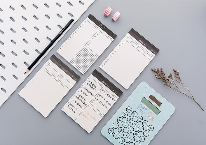 Japanese and Korean Business Daily Planner Notepad Tearable Notepad Office Desktop Schedule Book Memo Wholesale Japanese and Korean Business Daily Planner Notepad Tearable Notepad Office Desktop Schedule Book Memo Wholesale