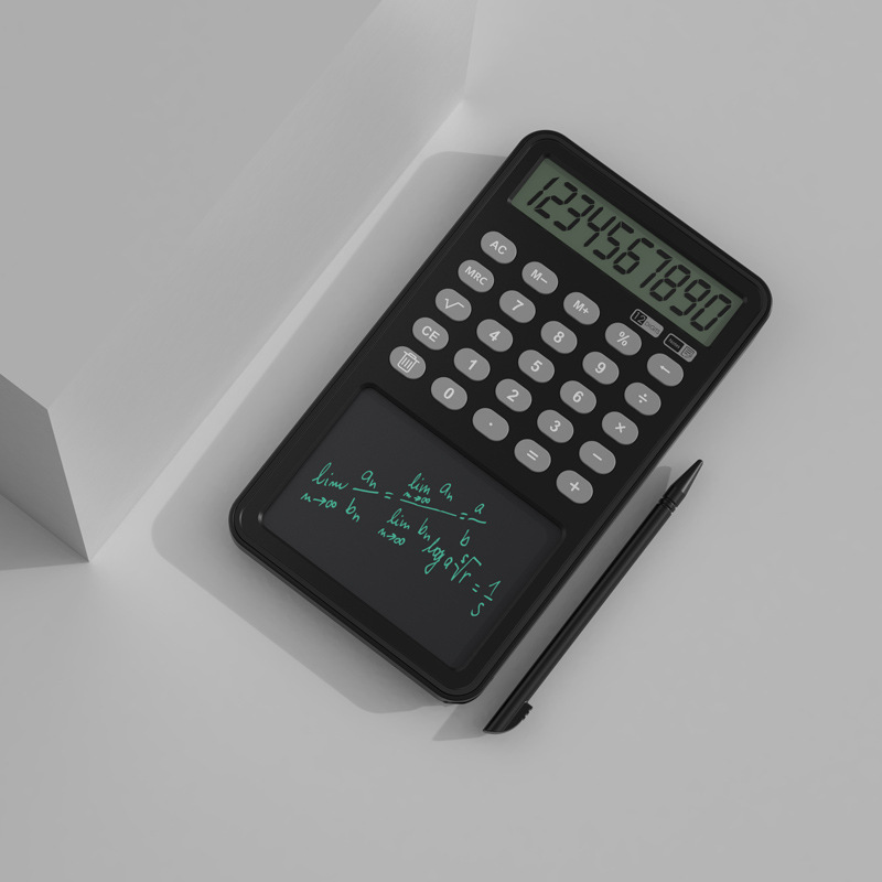 Business Neutral LCD Light Energy Message-Leaving Memo Small Blackboard Smart LCD Note Handwriting Board Calculator Gift