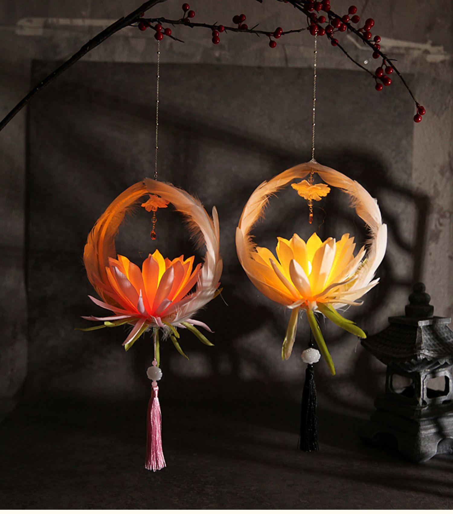 Flower round Bamboo Lamp GD Night Light Mid-Autumn Festival Chinese Clothing Dance Lotus Luminous Lantern Lotus Lantern Flower round Bamboo Lamp GD Night Light Mid-Autumn Festival Chinese Clothing Dance Lotus Luminous Lantern Lotus Lantern