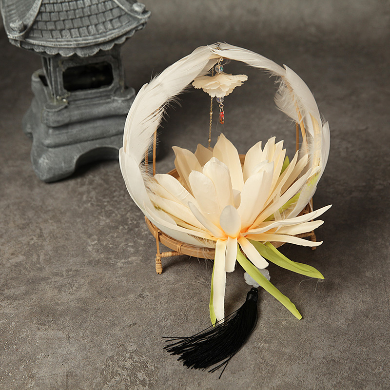 Flower round Bamboo Lamp GD Night Light Mid-Autumn Festival Chinese Clothing Dance Lotus Luminous Lantern Lotus Lantern Flower round Bamboo Lamp GD Night Light Mid-Autumn Festival Chinese Clothing Dance Lotus Luminous Lantern Lotus Lantern