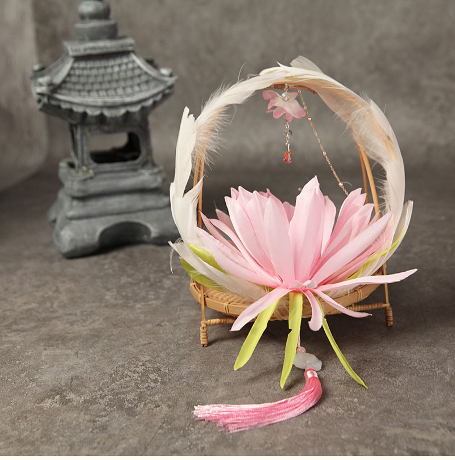 Flower round Bamboo Lamp GD Night Light Mid-Autumn Festival Chinese Clothing Dance Lotus Luminous Lantern Lotus Lantern Flower round Bamboo Lamp GD Night Light Mid-Autumn Festival Chinese Clothing Dance Lotus Luminous Lantern Lotus Lantern