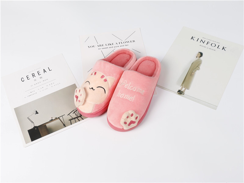 New fortune Cat home cotton slippers cartoon indoor slippers boutique New fortune Cat home cotton slippers cartoon indoor slippers boutique