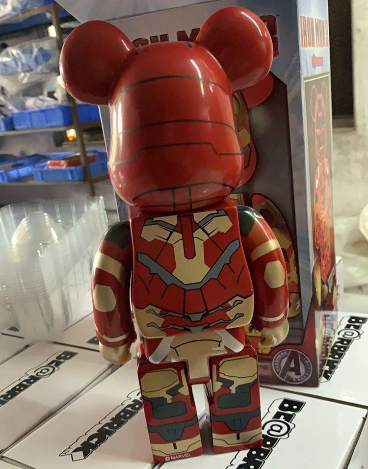 A Variety of 400% 28cm Bearbrick Qianqiu Bear Iron Man Fortune Cat Movable Garage Kits Model Furnishing Articles A Variety of 400% 28cm Bearbrick Qianqiu Bear Iron Man Fortune Cat Movable Garage Kits Model Furnishing Articles