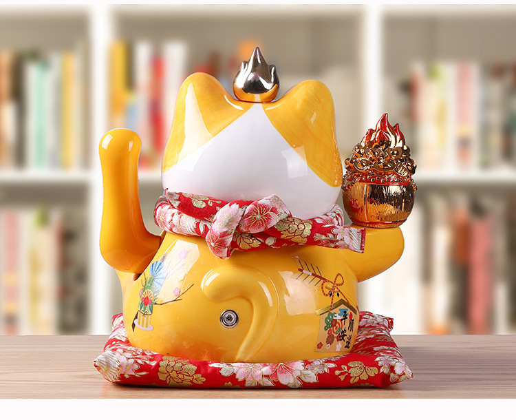 Fortune Cat Large Ornaments Store Opened Electric Shake Large Japanese Ceramic Creative Business Is Booming Fortune Cat Fortune Cat Large Ornaments Store Opened Electric Shake Large Japanese Ceramic Creative Business Is Booming Fortune Cat
