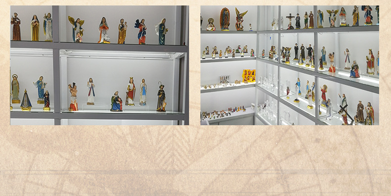 Cross border Christmas cartoon manger group resin crafts to display a Nativity religious gifts foreign trade list processing