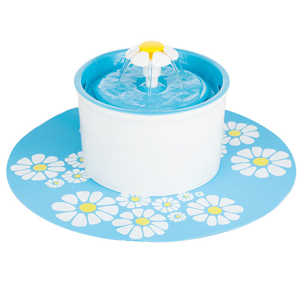 Round Pet Water Dispenser Circulating Electric Water Feeder Fountain Dog Cat Water Dispenser (Sample List)