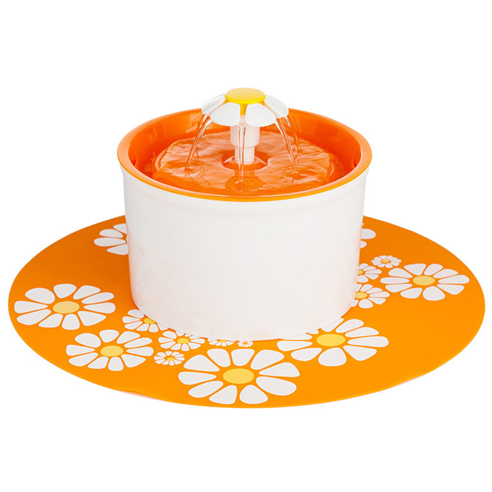 Round Pet Water Dispenser Circulating Electric Water Feeder Fountain Dog Cat Water Dispenser (Sample List)