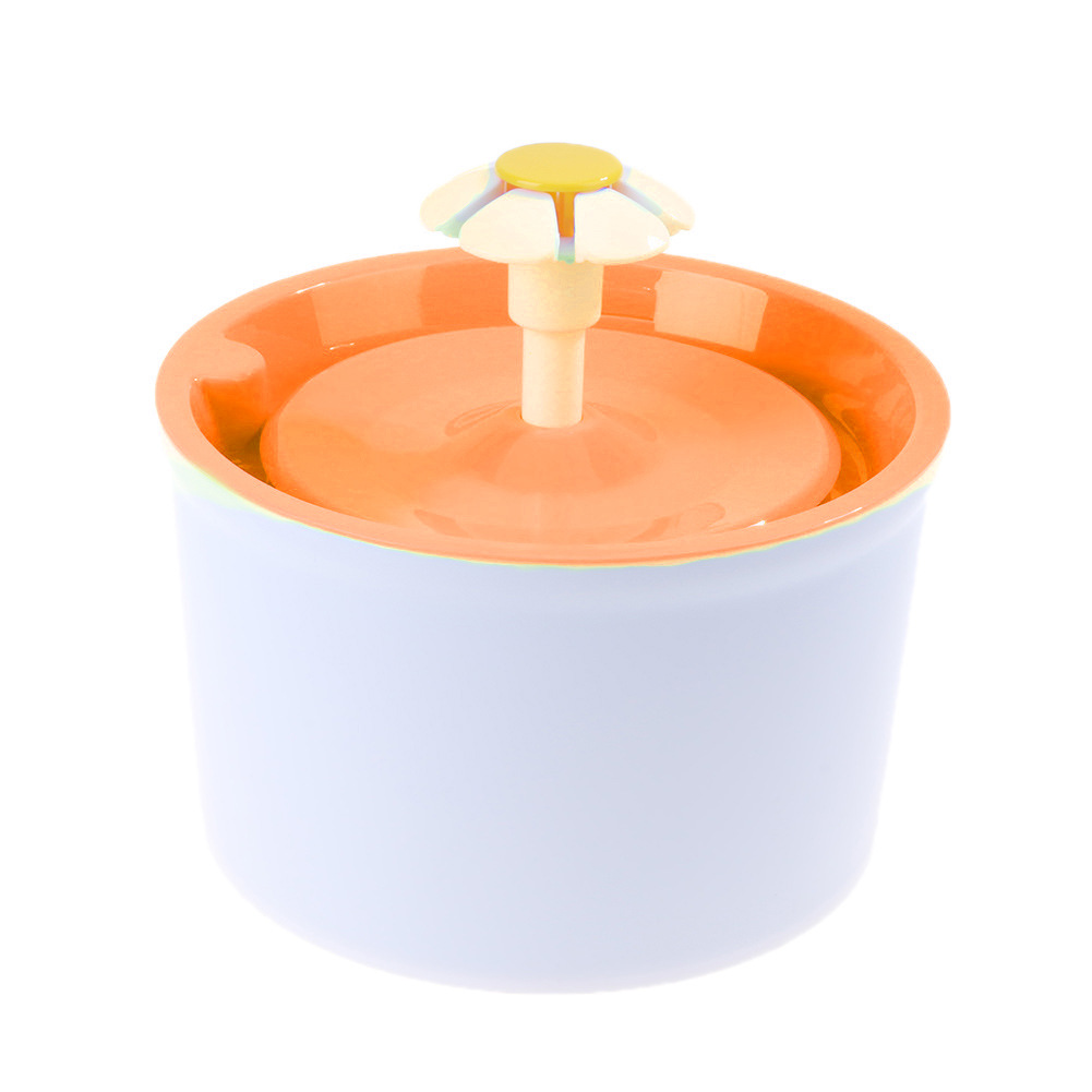 Round Pet Water Dispenser Circulating Electric Water Feeder Fountain Dog Cat Water Dispenser (Sample List)