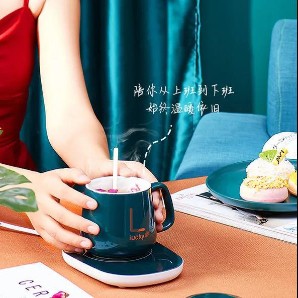 Temperature Cup Heating Coaster Automatic Insulation Heating Coaster Intelligent Constant Temperature Water Cup Mat