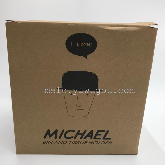 Mike - Mini Tissue Box & Trash