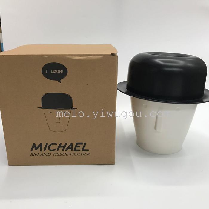 Mike - Mini Tissue Box & Trash