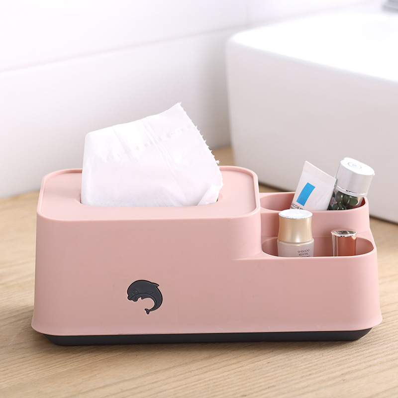 Hot style desktop Tissue box European -style desktop storage box bedroom table finishing box Tissue box