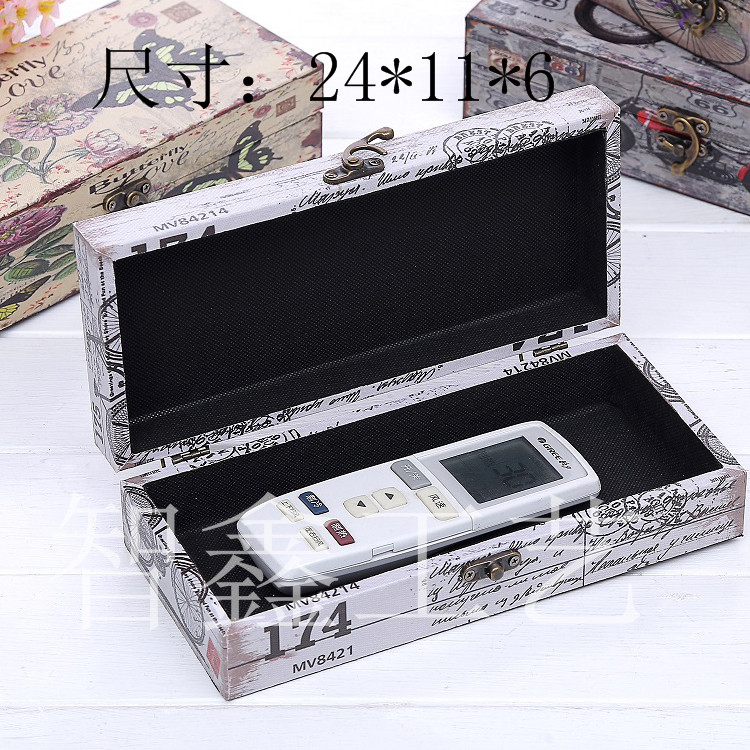 Box, Wooden Box, Jewelry Box, Photography Props Display Box Storage Box Decoration Tissue Box