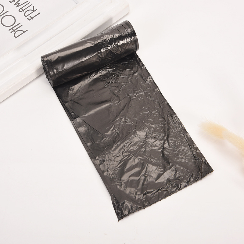 Free Shipping Independent Packaging 50 * 45cm Hotel Household Color Black Garbage Bag Per Roll Garbage Bag Custom Wholesale