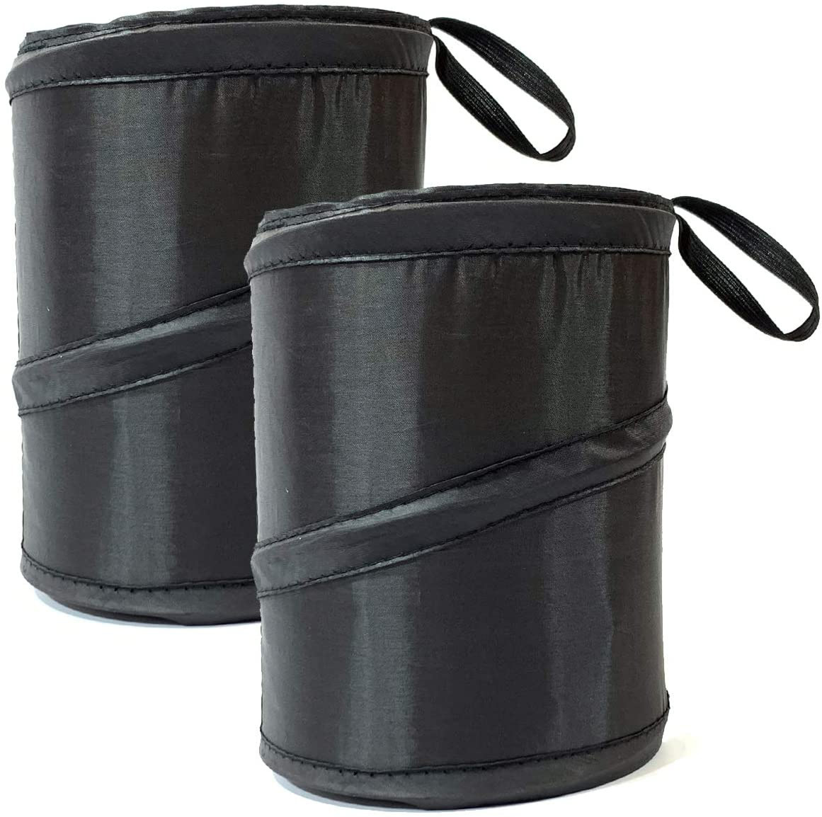 Foldable MultiFunctional Hanging Car Garbage Can Car Storage Bucket Car Seat Back Storage Bag Trash Can