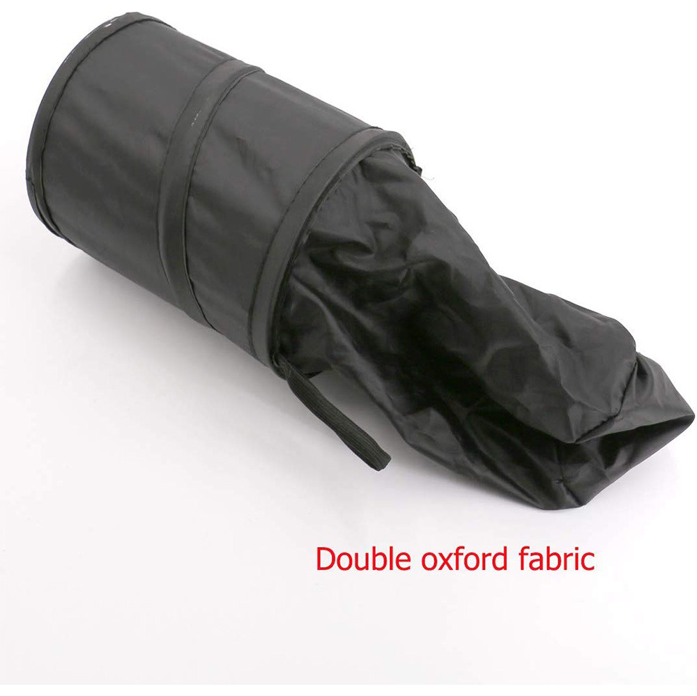 Foldable MultiFunctional Hanging Car Garbage Can Car Storage Bucket Car Seat Back Storage Bag Trash Can