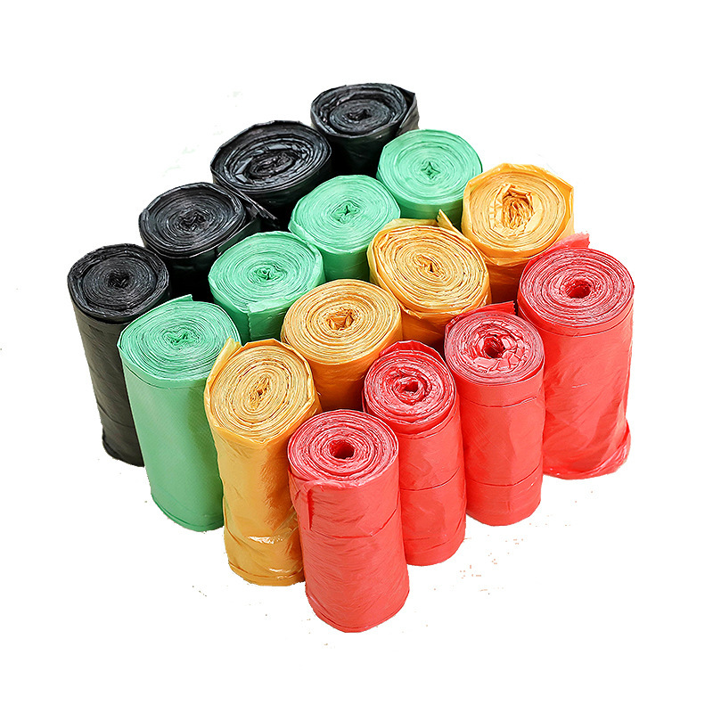 Factory Wholesale 50 * 46cm New Material Multicolor, Large Thick Garbage Bag Rolling Point Break Garbage Bag