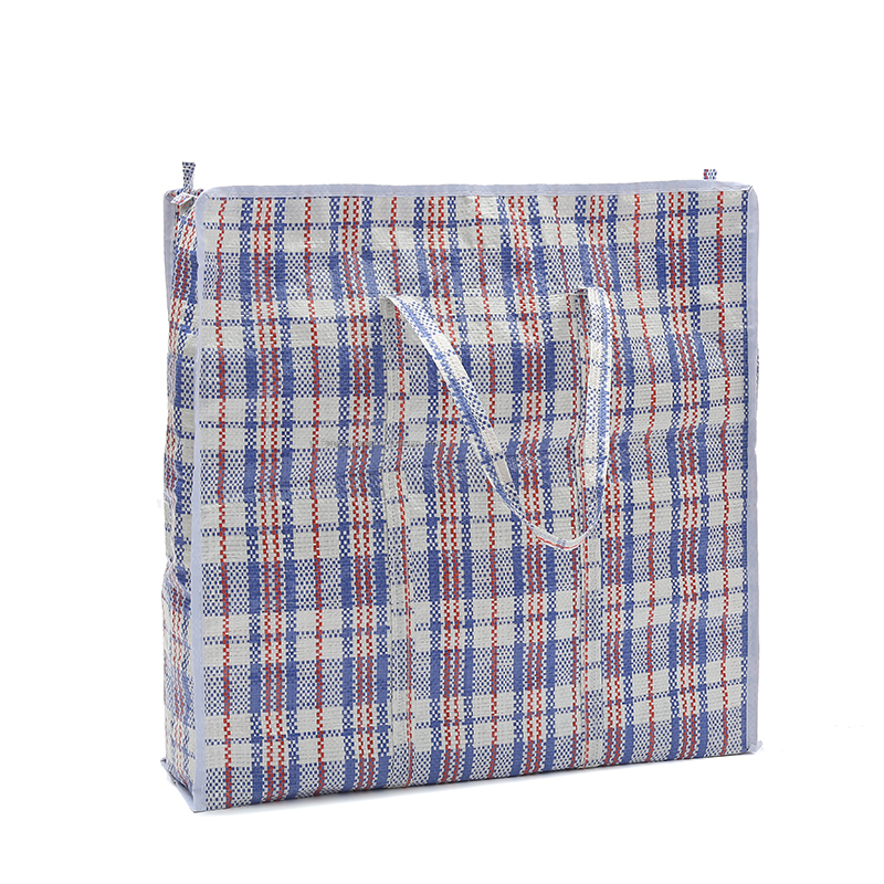 95G Single-Sided Adhesive Plaid Woven Bag Non-Woven Bag Pp Woven Bag Packing Bag Luggage Bag Moving Bag Garbage Bag
