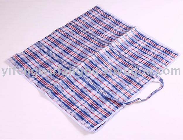 95G Single-Sided Adhesive Plaid Woven Bag Non-Woven Bag Pp Woven Bag Packing Bag Luggage Bag Moving Bag Garbage Bag
