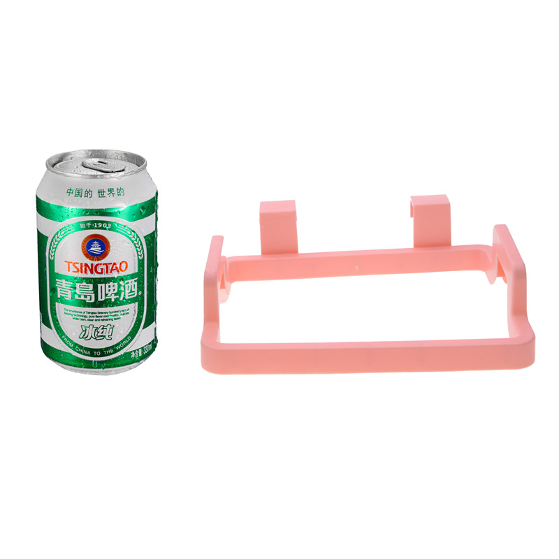 Kitchen Door Behind Type Portable Garbage Bag Bracket Home Cabinet Doors Rear Rag Rack Trash Can Rack