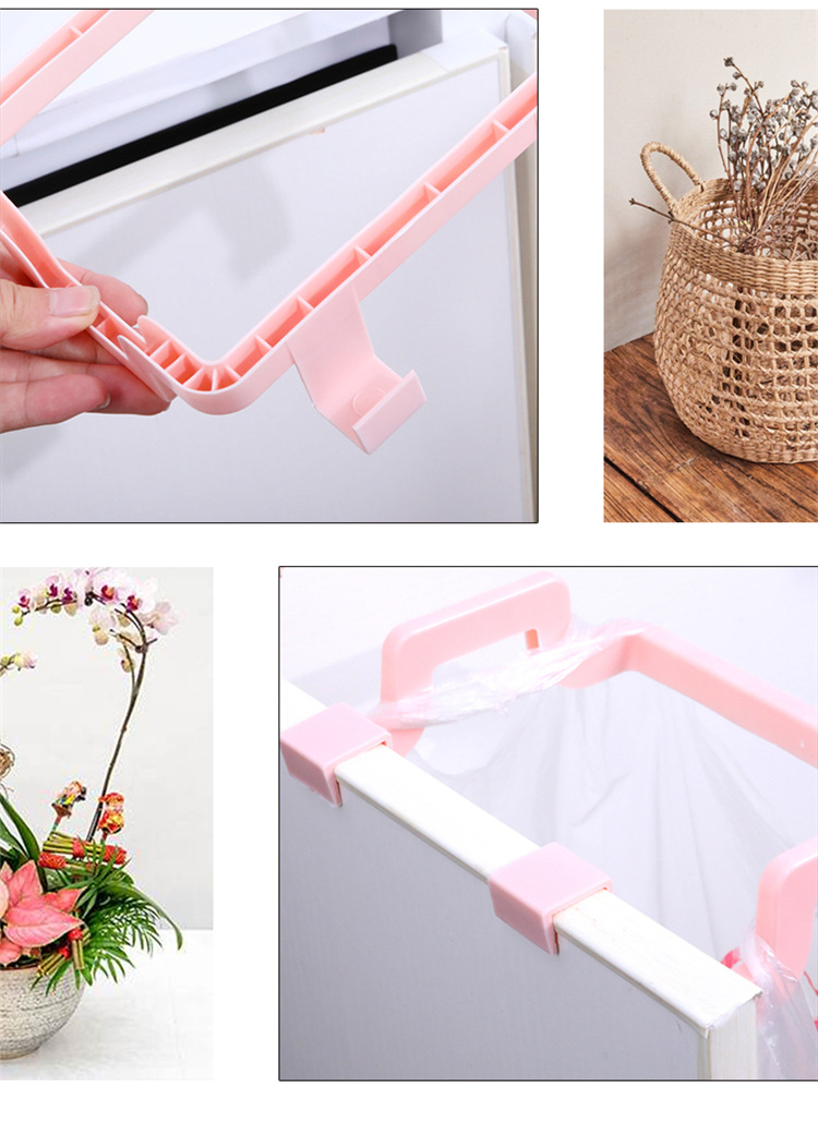 Kitchen Door Behind Type Portable Garbage Bag Bracket Home Cabinet Doors Rear Rag Rack Trash Can Rack Kitchen Door Behind Type Portable Garbage Bag Bracket Home Cabinet Doors Rear Rag Rack Trash Can Rack