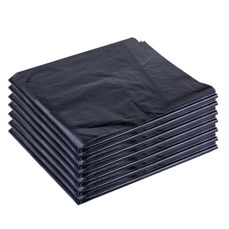 Black Thickening plus Size Garbage Bag Sanitation Property Street Hotel Disposable Large Plastic Garbage Bag