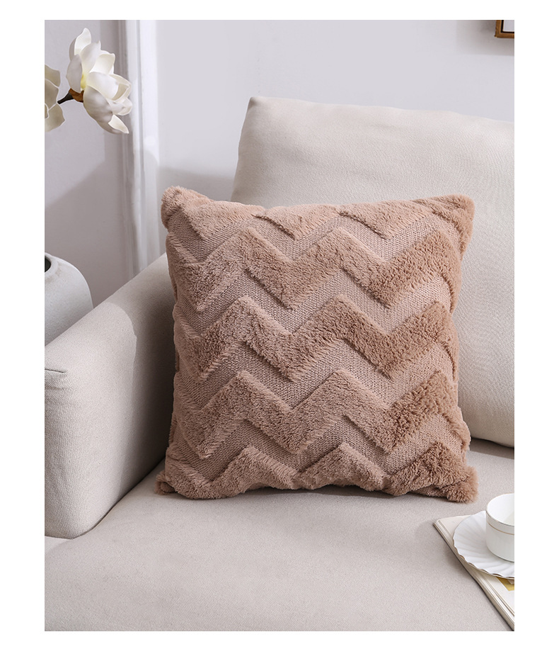 Cross-Border Amazon Plush Pillow Ins Nordic Double-Sided Plush Home Sofa Cushion Cover Office Cushion Cover Cross-Border Amazon Plush Pillow Ins Nordic Double-Sided Plush Home Sofa Cushion Cover Office Cushion Cover