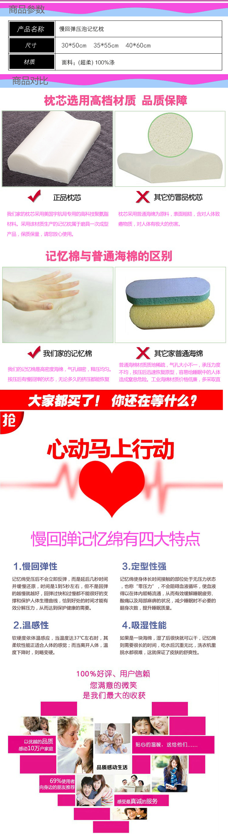 New white material b-wave memory foam pillow memory pillows factory wholesale New white material b-wave memory foam pillow memory pillows factory wholesale