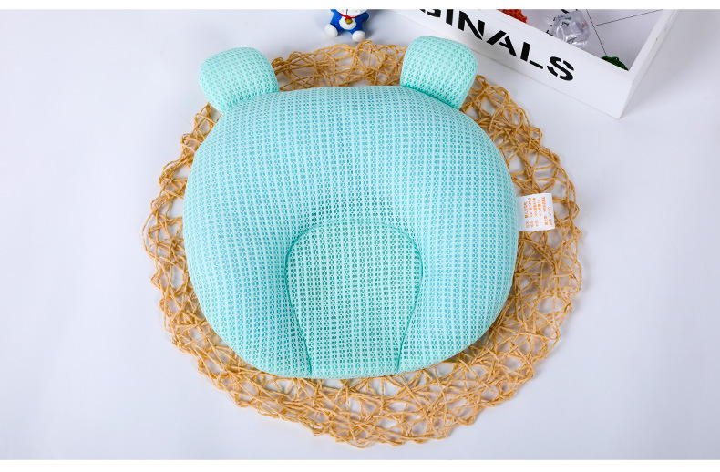 Baby Pillow Newborn 0-1 Years Old Baby Supplies Anti-Deviation Head Latex Baby Pillow Color Cotton Pillow Wholesale Baby Pillow Newborn 0-1 Years Old Baby Supplies Anti-Deviation Head Latex Baby Pillow Color Cotton Pillow Wholesale