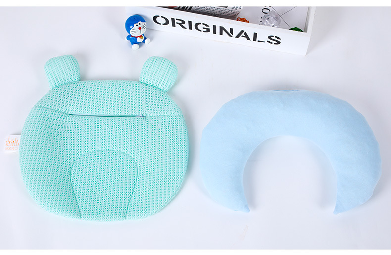 Baby Pillow Newborn 0-1 Years Old Baby Supplies Anti-Deviation Head Latex Baby Pillow Color Cotton Pillow Wholesale Baby Pillow Newborn 0-1 Years Old Baby Supplies Anti-Deviation Head Latex Baby Pillow Color Cotton Pillow Wholesale