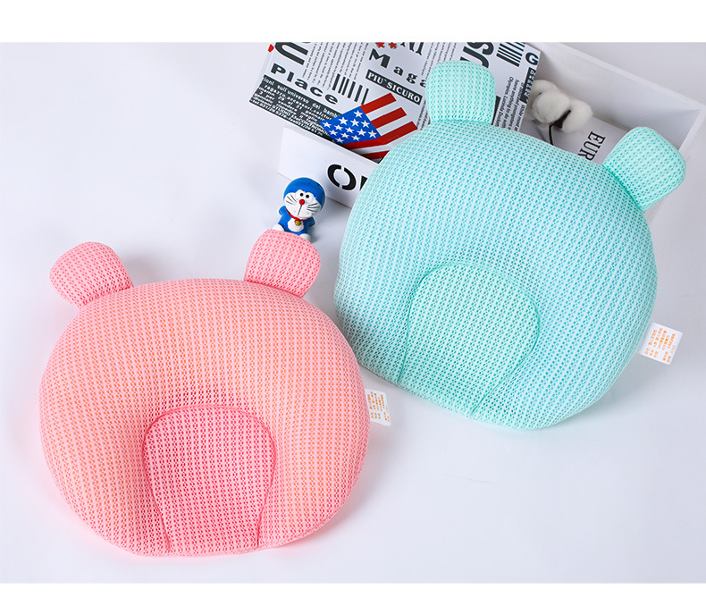 Baby Pillow Newborn 0-1 Years Old Baby Supplies Anti-Deviation Head Latex Baby Pillow Color Cotton Pillow Wholesale Baby Pillow Newborn 0-1 Years Old Baby Supplies Anti-Deviation Head Latex Baby Pillow Color Cotton Pillow Wholesale