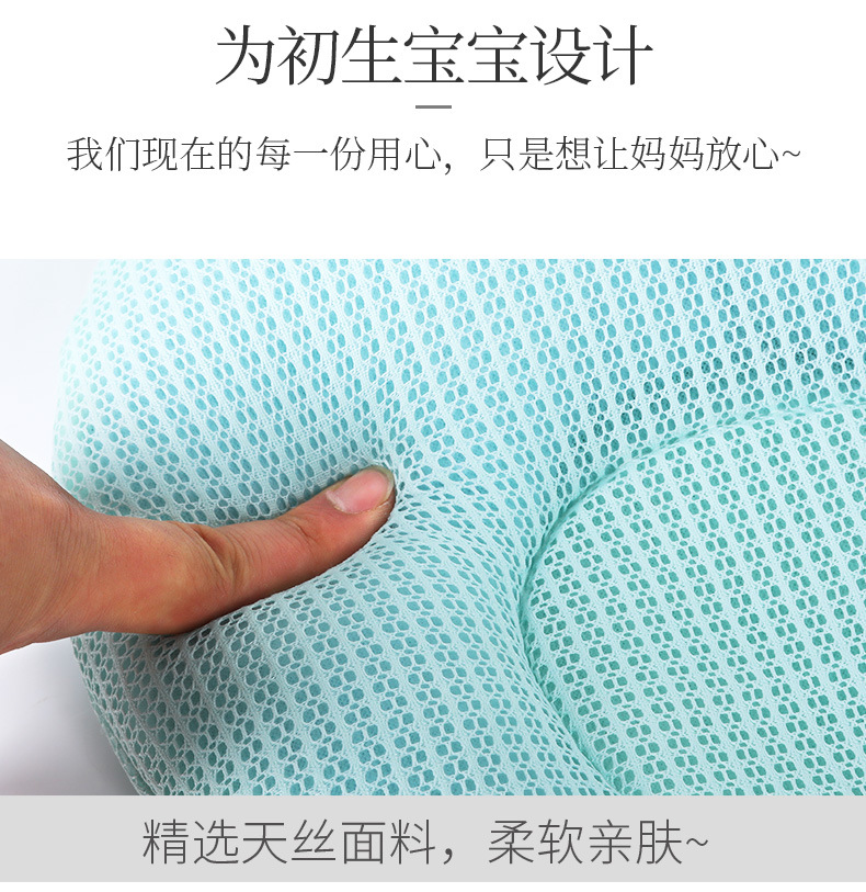 Baby Pillow Newborn 0-1 Years Old Baby Supplies Anti-Deviation Head Latex Baby Pillow Color Cotton Pillow Wholesale Baby Pillow Newborn 0-1 Years Old Baby Supplies Anti-Deviation Head Latex Baby Pillow Color Cotton Pillow Wholesale