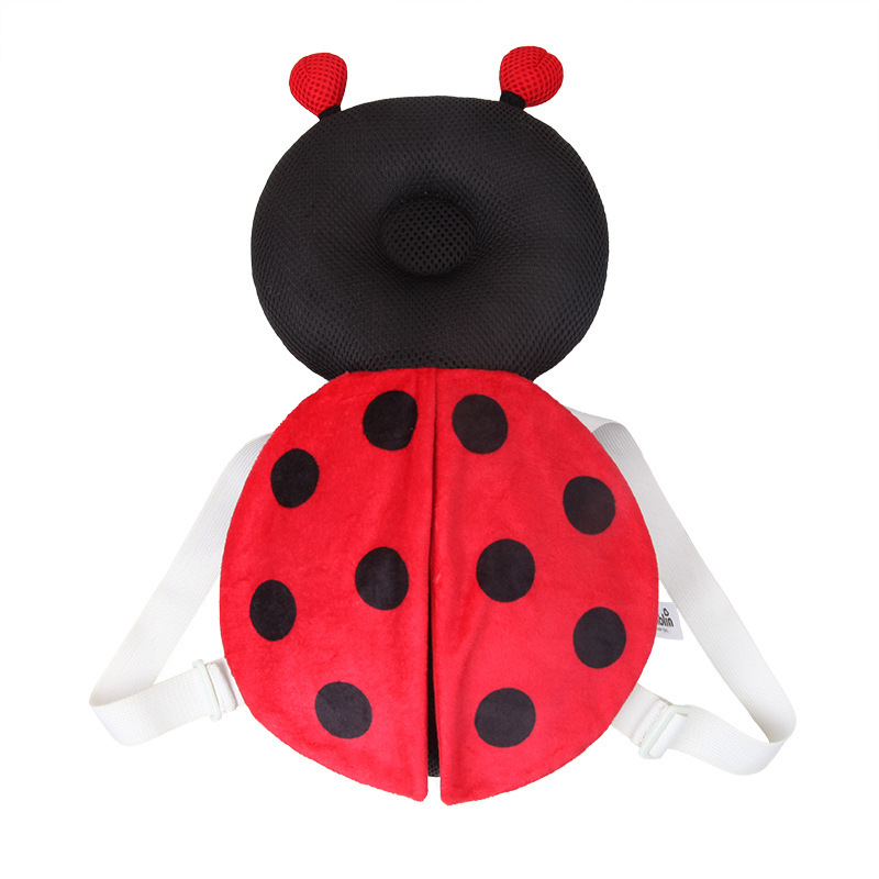 Toddler Headrest Baby Fall Protection Head Protection Pillow Breathable Mesh Bee Large Children FallingResistant Mat
