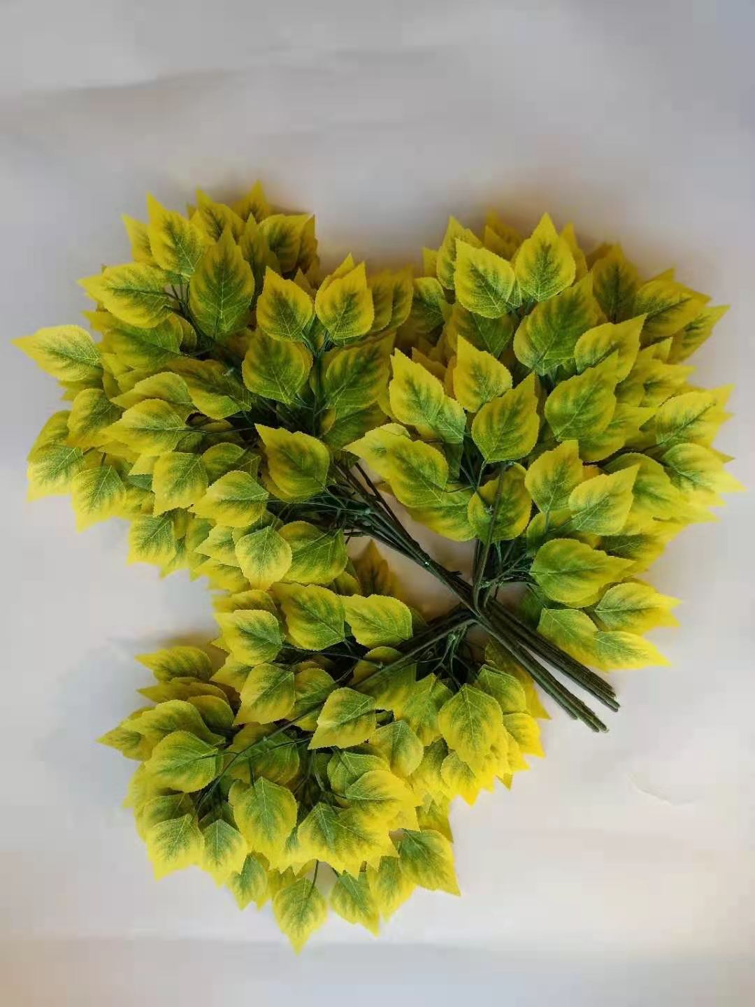 Imitate Leaves Red Maple Leaf Fake Tree Leaves Indoor Artificial Tree Decoration Plastic Branches Garden Landscape Green Leaf Decoration