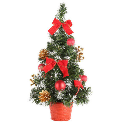Christmas Tree Decoration DIY Christmas Tree Mini Artificial Tree Christmas Decorations Family Christmas Gift 20cm