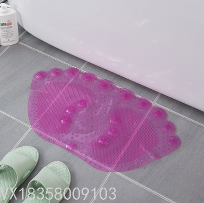 New Bathroom Non-Slip Mat Bathroom Bath Mat Shower Room Floor Mat Bathtub Mat Water Insulation Mat Feet Feet