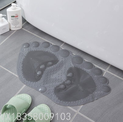 New Bathroom Non-Slip Mat Bathroom Bath Mat Shower Room Floor Mat Bathtub Mat Water Insulation Mat Feet Feet
