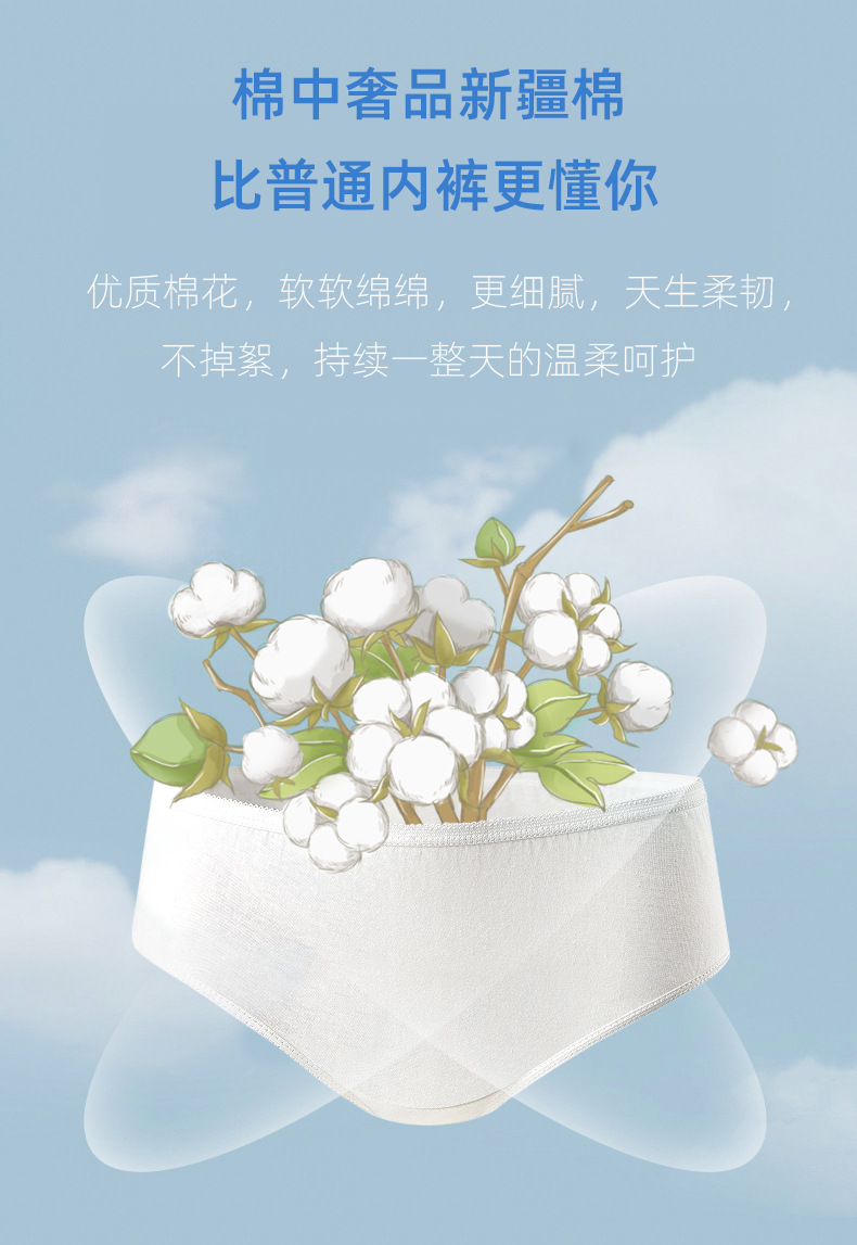 Cotton Disposable Underwear 5 Pack Independent Packaging Business Trip Confinement Postpartum Portable Disposable Underwear Wholesale