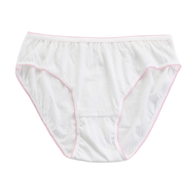 5-Pack Disposable Underwear Pure Cotton Women&#039;s Briefs Pregnant Women&#039;s Underpants Travel Portable Underwear Manufacturer