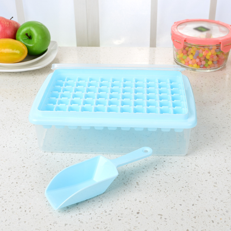 Manufacturers direct 33 grids with lid ice shelf with crisper ice shelf ice cube tray was creative ice box ice shovel wholesale