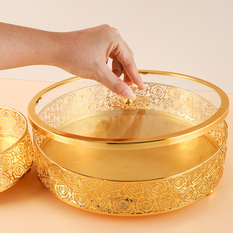 Glass Color Printing Tray Metal Tray Single-Sided Light Iron Mirror Tray Tray Entry Luxury Home Ornaments Glass Color Printing Tray Metal Tray Single-Sided Light Iron Mirror Tray Tray Entry Luxury Home Ornaments