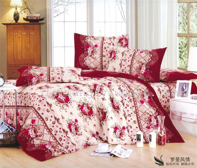 Factory direct shot wholesale new active velvet twill nantong double bedding set Factory direct shot wholesale new active velvet twill nantong double bedding set