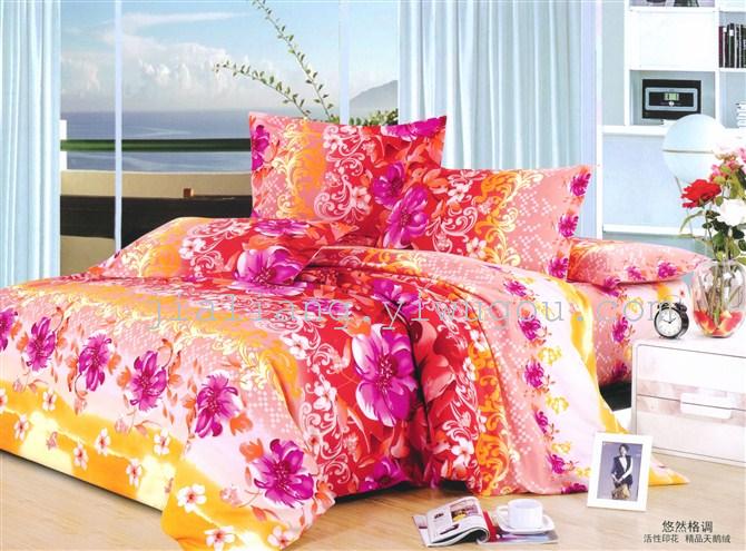 Factory direct shot wholesale new active velvet twill nantong double bedding set Factory direct shot wholesale new active velvet twill nantong double bedding set