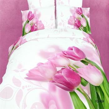 Snow Pigeon 4-pc 5D activity cotton stereoscopic 3 d version painting bedding set manufacturers selling