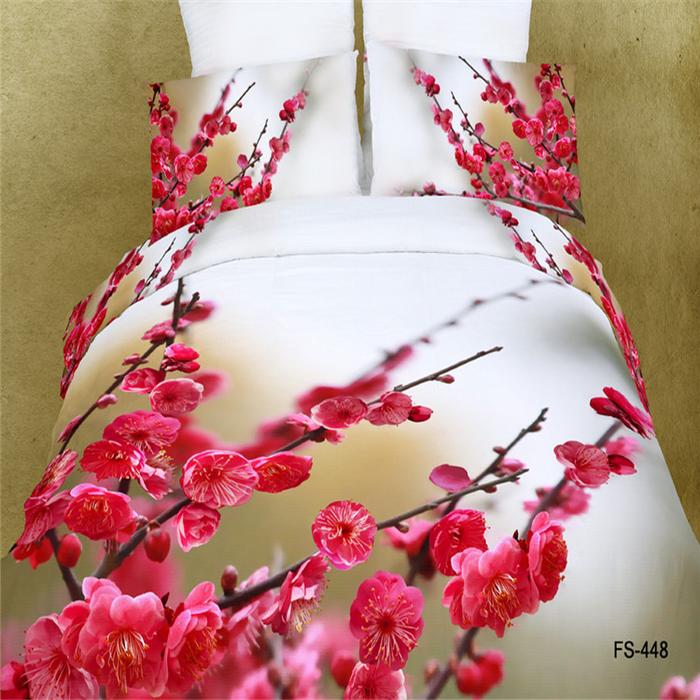 Snow Pigeon 4-pc 5D activity cotton stereoscopic 3 d version painting bedding set manufacturers selling Snow Pigeon 4-pc 5D activity cotton stereoscopic 3 d version painting bedding set manufacturers selling