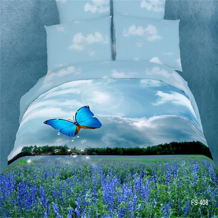 Snow Pigeon 4-pc 5D activity cotton stereoscopic 3 d version painting bedding set manufacturers selling Snow Pigeon 4-pc 5D activity cotton stereoscopic 3 d version painting bedding set manufacturers selling