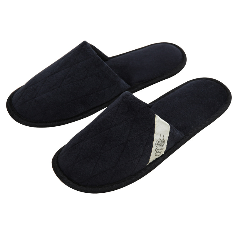 Hotel Hotel B &amp; B Supplies Disposable Slippers Home Aviation Coral Fleece Custom Slipper Felt Travel