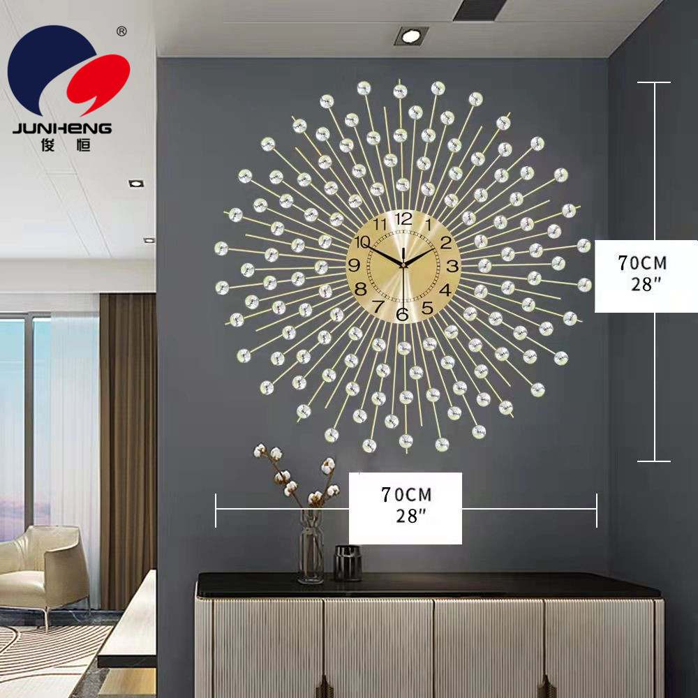 Creative Simple Clock Iron Decoration Living Room Wall Clock Fashion Home Background Wall Decoration High-End Restaurant Wall Mounted Clock Creative Simple Clock Iron Decoration Living Room Wall Clock Fashion Home Background Wall Decoration High-End Restaurant Wall Mounted Clock